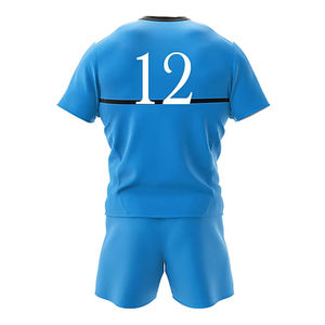 FOGE SPORTS Ropa Deportiva, Jersey de Rugby 100% Poliéster, Transpirable y de Secado Rápido, Calidad Premium, Colores Personalizables, Servicio OEM - Product Image 3