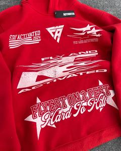 Oversized <b>Men's</b> High Street Designer Hoodie VVS Street Design In Stock Delivered Within 3 Days Clothes Manufacturing V1V2 Hoodie - Product Image 3