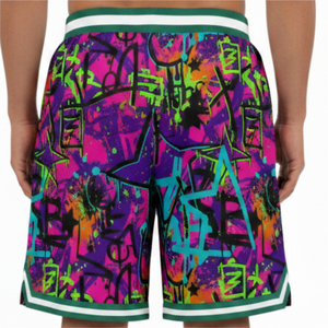 Pantalones Cortos de Baloncesto Personalizados de Malla Sólida para Hombre y Jóvenes, de Secado Rápido, Ecológicos, con Cordón Ajustable, para Deportes, Entrenamiento, Largos hasta la Rodilla - Product Image 4