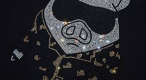 เสื้อยืดผู้ชายลำลองฤดูร้อน ผ้าฝ้าย 100% แขนสั้น ทรงโอเวอร์ไซส์ พิมพ์ลายเพชร ทรงหลวม - Product Image 5