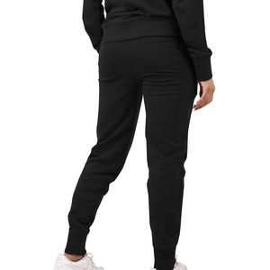 Mid Waist Streetwear Loose Fit Full Length <b>Women</b> <b>Joggers</b> Casual Full Length Regular Fit Solid Color <b>Women</b> Black Fleece <b>Joggers</b> - Product Image 2