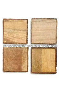 Posavasos de Madera con Acabado Clásico Premium, Diseño Ecológico Hecho a Mano para Hogar y Oficina, Elegancia Funcional, Protegen las Mesas de Derrames, 5 mm - Product Image 2