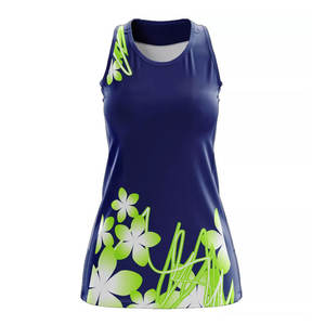 ชุดยูนิฟอร์มเน็ตบอลผู้หญิงแบบแห้งเร็ว ระบายอากาศได้ดี สกรีนโลโก้ได้ตามต้องการ ไซส์พลัส ผลิตจากโพลีเอสเตอร์ - Product Image 1