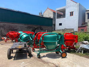 เครื่องผสมคอนกรีต250L 450L 350L แบบพกพาเครื่องผสมซีเมนต์4ล้อเคลื่อนย้ายได้ออกแบบสำหรับงานก่อสร้างอาคารและถนน - Product Image 6
