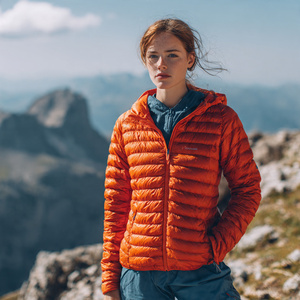 Veste matelassée chaude d'hiver pour femme, col montant, style streetwear, manteau d'extérieur rembourré en duvet pour femme - Product Image 5