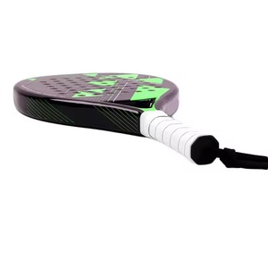 Raquette de padel en diamant personnalisée de haute qualité, légère, faite à la main, portable, en fibre de carbone 3K/12K/18K, noyau en mousse EVA, imperméable - Product Image 4