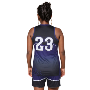 Uniformes de Baloncesto Personalizados para Mujer, Sublimación Completa, Transpirables, Camisetas de Baloncesto Femeninas de Secado Rápido, Todas las Tallas - Product Image 2