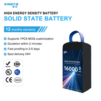 Offre Spéciale Batterie Lithium-Ion Semi-Solide LiNiMnCoO2 275Wh/kg 6S 8S 12S 14S 18S 24S 28S 16000mAh pour Drone de Livraison Industriel et UAV
