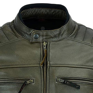 High Quality <b>Biker</b> Coat Customized Fashion Stylish Motorbike <b>Jackets</b> Classic Thick Outerwear Premium Handmade Design - Product Image 5