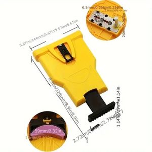 Affilacatene Universale Portatile per Motoseghe, Strumento per Affilare i Denti delle Motoseghe, Migliora la Leggibilità e la Visibilità - Product Image 4