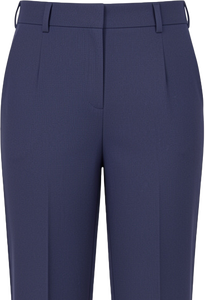 Pantalones Formales de Corte Recto para Mujer, Cintura Media, Cierre de Cremallera Impermeable, Ecológicos, para Oficina, Estilo Casual de Negocios - Product Image 3