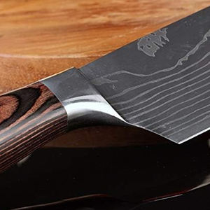 Juego de cuchillos de cocina de acero de Damasco de varias piezas, colección de cuchillos de cocina profesionales para profesionales culinarios - Product Image 4