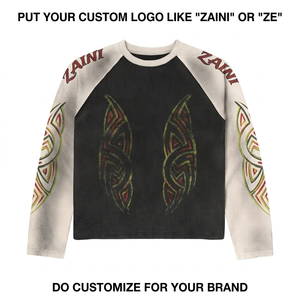 360 GSM Premium Cotton <b>Fleece</b> Beige Acid Wash Autumn Eco-Friendly Half Zip <b>Lined</b> Men's <b>Sweatshirt</b> Custom for Embroidery Logo OEM - Product Image 1