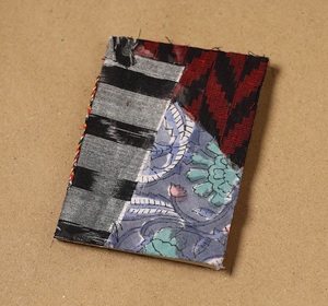 Multicolor Patchwork Fabric Notebook Handmade Paper Journal Cloth Cover Diary Travel Writing Sketchbook Memo Pad Gift Stationery - Product Image 1