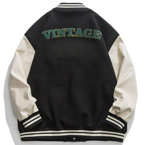 Wholesale Oversized <b>Yellow</b> Front Custom Logo Windproof Embroidered Motorcycle Jacket Men Autumn - Product Image 2