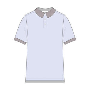 เสื้อโปโลสีเหลือง ปกคอพับ คุณภาพสูง ผลิตตามสั่ง เสื้อโปโลเรียบสำหรับผู้ใหญ่ - Product Image 5