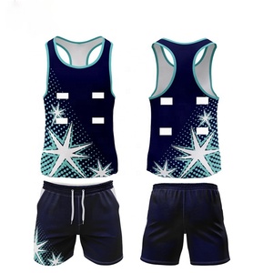Conjunto Deportivo de Netball para Mujeres Adultas, Transpirable, de Secado Rápido, Camiseta y Pantalones Cortos, Uniforme de Equipo Personalizado con Sublimación y Bordado Premium - Product Image 1