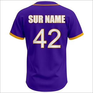 Maillot de baseball personnalisé professionnel, uniforme d'équipe, vêtements de sport respirants à séchage rapide pour l'été et l'automne, fournisseur OEM en gros - Product Image 3