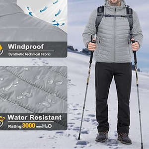 Chaqueta Ligera de Plumón, Abrigo Acolchado Cómodo y Duradero, Chaqueta Resistente al Viento, Ropa de Invierno para Hombre y Mujer - Product Image 4