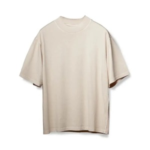 Camiseta Formal de Punto sin Cuello para Hombre, 100% Algodón, Cómoda, Transpirable, de Secado Rápido, con Diseño de Logotipo Personalizado - Product Image 3