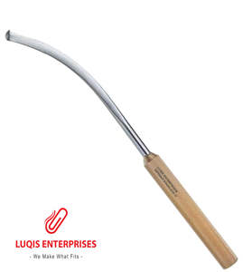 Retractor Endoscópico de Nervio Frontal Daniel, Curvo a la Derecha, 17 cm, Acero Inoxidable, Instrumento Quirúrgico para Endoscopia - Product Image 4