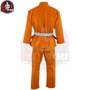 Uniforme de BJJ de Calidad al Por Mayor, Personalizado con Impresión, Elástico, Transpirable, Ligero, de Poliéster y Algodón, Ropa de Artes Marciales - Product Image 5