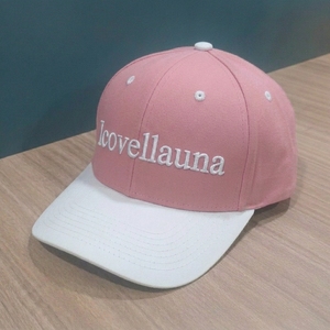 Casquette de baseball 6 panneaux bicolore, broderie personnalisée, calotte structurée, visière courbée, ajustement réglable, marque privée, OEM, vente en gros - Product Image 3
