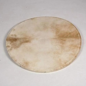 Genuine Sheepskin <b>Drum</b> Head Natural Leather Bass <b>Drum</b> Skin for Marching Band Pipe Band <b>Drums</b> - Product Image 1