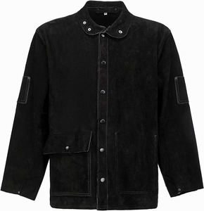 OEM Service Manufacturer Design Cowhide <b>Leather</b> Jackets High Quality Waterproof Breathable Windproof Front Logo Men's - Product Image 1