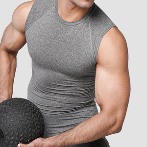 <b>Men</b>’s Performance <b>Compression</b> Tank Top Quick Dry Sleeveless Sports <b>Shirt</b> <b>for</b> Gym Training - Product Image 5