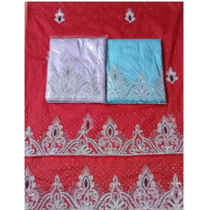 Tissu George élégant pour vêtements traditionnels, tissu George à paillettes élégant pour robes de soirée de luxe, prix promotionnel - Product Image 1