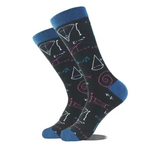 Chaussettes de football pour hommes avec logo personnalisé, de haute qualité, respirantes, antidérapantes, à compression, hauteur genou, rayées, pour équipes sportives - Product Image 2