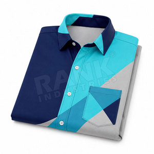 Camisas de Playa para Hombre Elegantes, Hechas de Spandex y Poliéster, Ropa de Playa con Tela Elástica, Camisas de Playa para Hombre con Tela de Secado Rápido - Product Image 6