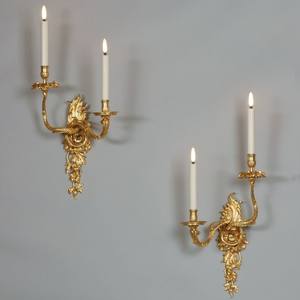 Aplique de Pared de Lujo Premium en Oro, Lámpara de Pared de Latón Antiguo con Forma de Vela para Dormitorio, Sala de Estar, Hotel, Decoración Interior Real - Product Image 3