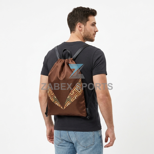 ZABEX SPORTS Custom Waterproof Oxford Softback <b>Drawstring</b> Sports <b>Backpack</b> 20-38L Unisex Fashion Made in Pakistan - Product Image 6