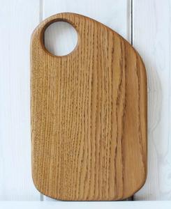 Juego de tablas de cortar de bambú para cocina con orificio para colgar, 3 tamaños, tabla de cortar de madera para cortar frutas y verduras - Product Image 3