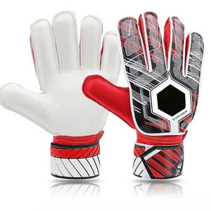 Gants de gardien de but de football, doigts entiers, matériau PU, paume antidérapante, respirants, sangle de poignet réglable, unisexe, professionnels, personnalisables - Product Image 2