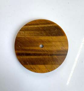 Cadran de montre mouvement NH35, pierre œil-de-tigre naturelle, disque rond de 28,50 mm pour la fabrication de montres - Product Image 2