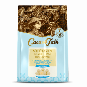 Fancy Foods, Chocolate Compuesto, Venta Directa de Fábrica, Bolas Crujientes de Chocolate Blanco y Cacao para Decoración de Pasteles, HALAL, OEM/ODM - Product Image 1