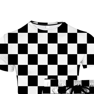Conjunto de Verano Casual para Hombre, Pantalones Cortos y Camiseta de Manga Corta con Estampado en Contraste de Color, Producto Nuevo en Oferta, OEM para Adultos - Product Image 3