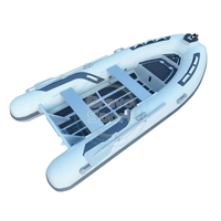 Bateau semi-rigide en aluminium de 11 pieds, modèle 330, avec coque en PVC Hypalon, à vendre