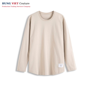 Prix direct du fournisseur vietnamien T-shirt à manches longues, longueur de la hanche, jaune moutarde - Product Image 6