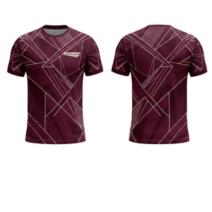 T-shirt personnalisé imprimé par transfert par sublimation |   Marque MR FOOTBALL |   Tailles adultes unisexes |   100% polyester, léger et rapide à sécher - Product Image 6