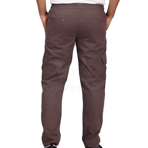 Pantalones Cargo para Hombre al por Mayor con Cordón en la Cintura, Estilo Fitness, Ropa de Trabajo, Sueltos, Ligeros, Lavados - Product Image 4