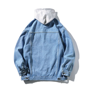 Sweat à capuche en molleton 100% coton, motif logo personnalisé, nom de marque, broderies, manches longues, pour homme, 500 grammes - Product Image 3