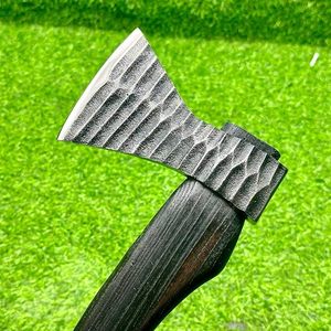 Hacha Vikinga Thewizcrafts Hecha a Mano, de Acero Industrial con Alto Contenido de Carbono, Mango de Madera de Palisandro, Funda de Cuero, Personalizada, 1.5 kg - Product Image 5