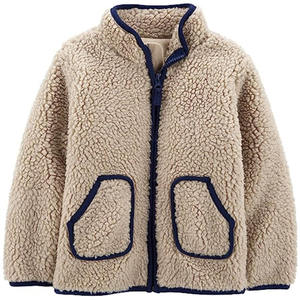 Chaqueta Sherpa de Invierno Transpirable de Moda Coreana Personalizada, Estilo Varsity Informal Extra Grande para Mujer - Product Image 1
