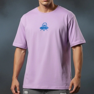 T-shirt de fitness pour homme à col rond, impression numérique, 100% polyester, T-SHIRTS en COTON, respirant, séchage rapide - Product Image 1