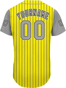 Camiseta de béisbol personalizada de la mejor calidad, camisetas de béisbol con logotipo bordado por sublimación, camiseta de béisbol sublimada profesional - Product Image 6