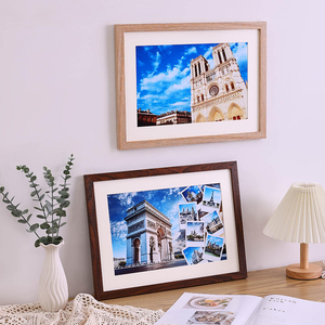 Rotatable <b>Wooden</b> <b>Photo</b> <b>Frame</b> with Unique Design for Home Hotel Restaurant Office Decoration - Product Image 6